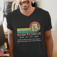 Booktrovert Definition Book Lover Men's V-Neck T-Shirt