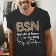 BSN Bachelor Of Science In Nursing Student Graduation Men's V-Neck T-Shirt