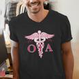 Caduceus Shirt Occupational Therapist Assistant Graduation Men's V-Neck T-Shirt