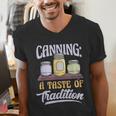 Canning A Taste Of Tradition Nostalgia Craft Men's V-Neck T-Shirt