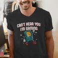 Cant Hear You Im Gaming Introvert Gamer Antisocial Men's V-Neck T-Shirt Cant Hear You Im Gaming Introvert Gamer Antisocial Men's V-Neck T-Shirt