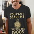 You Can't Scare Me I'm From The 1900s Vintage Pocket Watch Men's V-Neck T-Shirt