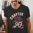 Chapter 20 20th Birthday Women Book Lovers Its My Birthday Men's V-Neck T-Shirt Chapter 20 20th Birthday Women Book Lovers Its My Birthday Men's V-Neck T-Shirt