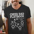 Cheer Dad Cheerleader Playbook Men's V-Neck T-Shirt
