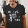 Cheer Dad Cheerleading Men's V-Neck T-Shirt Cheer Dad Cheerleading Men's V-Neck T-Shirt