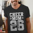 Cheer Mom Senior 2026 Cheerleaders Graduation Mother Men's V-Neck T-Shirt