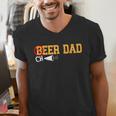 Cheerleader Dad Beer Cheerleading Cheer Dad Men's V-Neck T-Shirt