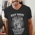 Chihuahua Dad Shirts Any Man Can Be A Father Special Be Men's V-Neck T-Shirt
