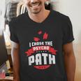 I Chose The Psycho Path School Graduation Men's V-Neck T-Shirt
