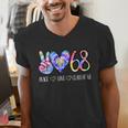 Class Of 1968 Shirt Tie Dye Senior Graduation Class Reunion Men's V-Neck T-Shirt
