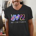 Class Of 1982 Shirt Tie Dye Senior Graduation Class Reunion Men's V-Neck T-Shirt