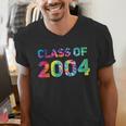 Class Of 2004 School Reunion College Highschool Graduation Men's V-Neck T-Shirt