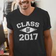 Class Of 2017 Graduation Shirt Senior For Graduates Men's V-Neck T-Shirt