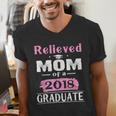 Class Of 2018 Graduation Shirt Mom Of Graduate Men's V-Neck T-Shirt