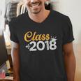 Class Of 2018 GraduationShirt Senior Boys Girls Men Women Men's V-Neck T-Shirt