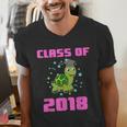 Class Of 2018 Turtle Shirt Graduation Kids Men's V-Neck T-Shirt