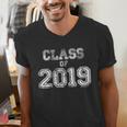 Class Of 2019 Graduation For Him Her Senior Class Men's V-Neck T-Shirt