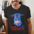 Class Of 2021 Graduate Kawaii Anime Girl School Graduation Men's V-Neck T-Shirt