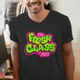 Class Of 2022 Future Fresh Senior 90's TV Style Graduation Men's V-Neck T-Shirt