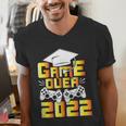 Class Of 2022 Graduation Gamer Video Console Graduate Class Men's V-Neck T-Shirt