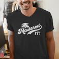 Class Of 2022 Mastered It College Masters Degree Graduation Men's V-Neck T-Shirt