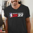 Class Of 2022 Senior Year Gamer Style Graduation For Grad Men's V-Neck T-Shirt