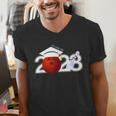 Class Of 2023 Graduation For Him Her Bowling Men's V-Neck T-Shirt