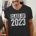 Class Of 2023 Shirt Senior 2023 Graduation Men's V-Neck T-Shirt