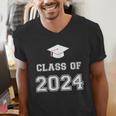 Class Of 2024 Graduation Men's V-Neck T-Shirt