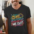 Class Of 2025 We Out Graffiti Graduation 2025 Men's V-Neck T-Shirt