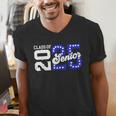 Class Of 2025 Senior 2025 Back To School Graduation Party Men's V-Neck T-Shirt