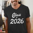 Class Of 2026 Graduation School Spirit Her Senior Class Men's V-Neck T-Shirt