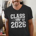 Class Of 2026 Graduation Senior School Pride Men's V-Neck T-Shirt
