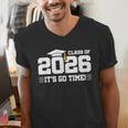 Class Of 2026 2026 School Year Class Of 2026 Graduation Men's V-Neck T-Shirt
