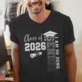 Class Of 2026 Senior 2026 Graduation Decoration Men Senior Men's V-Neck T-Shirt