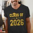 Class Of 2026 Shirt Graduation Men's V-Neck T-Shirt