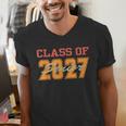 Class Of 2027 Graduation Senior Back To School 2026 Graduat Men's V-Neck T-Shirt