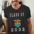 Class Of 2032 Graduation First Day Of SchoolShirt Men's V-Neck T-Shirt