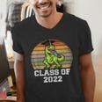 Class Of Dinosaur Apparel 2022 Graduation Graduate Dino Boy Men's V-Neck T-Shirt