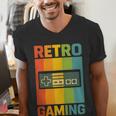 Classic Retro Gaming Nostalgia Men's V-Neck T-Shirt