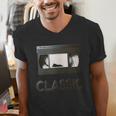 Classic VHS Tape Nostalgia Retro Men's V-Neck T-Shirt
