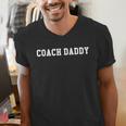 Coach Daddy ShirtBest Coach Dad Ever Its Game Day Yall Men's V-Neck T-Shirt