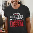 College Graduation For Conservatives Men's V-Neck T-Shirt