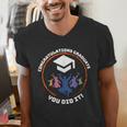 Congratulations Graduate You Did It Class Of 2024 Graduation Men's V-Neck T-Shirt