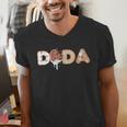 Cookies Dada 1st Birthday Milk Party Family Matching Men's V-Neck T-Shirt Cookies Dada 1st Birthday Milk Party Family Matching Men's V-Neck T-Shirt