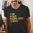 Cool Comic Books Art For Men Women Comic Book Lover Comics Men's V-Neck T-Shirt