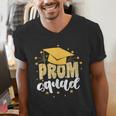Cool Prom Squad 2025 Prom Graduation Party Matching 2025 Men's V-Neck T-Shirt