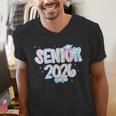 Coquette Senior-Class Of 2026 Preppy Graduation Graduate Men's V-Neck T-Shirt