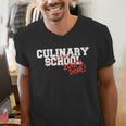 Culinary School Graduation Class Of 2018 Men's V-Neck T-Shirt