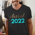 Cute Graduation Shirt Class Of 2022 Shirt Men's V-Neck T-Shirt